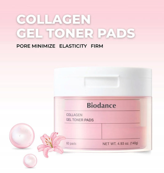 Biodance, Collagen, Pore Minimizing, Peel-Off Pads, 60 pcs