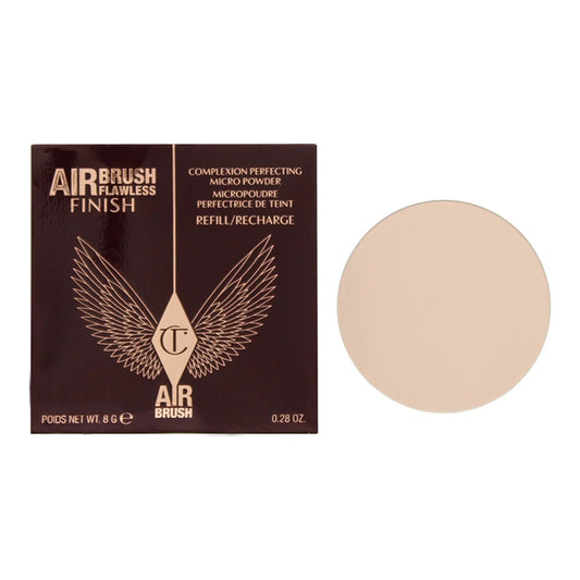 Charlotte Tilbury, Airbrush Flawless, Flawless Finish, Compact Powder, 1, Fair, Refill, 8 g