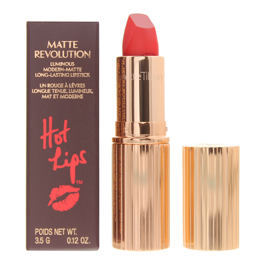 Charlotte Tilbury, Hot Lips, Matte, Cream Lipstick, Tell Laura, 3.5 g
