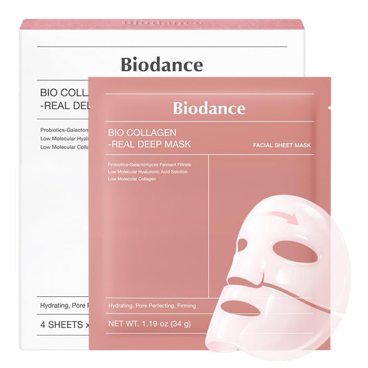 Bio-Collagen Hydrogel Sheet Mask – Deep Hydration & Pore Care