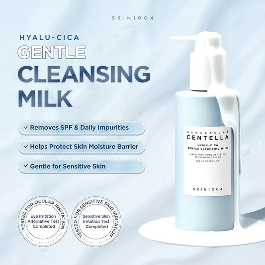 Skin1004, Hyalu-Cica, Cleansing & Hydrating, Cleansing Milk, For Face, 200 ml