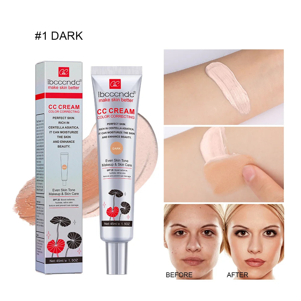 dark Color Color Correcting CC Cream With Centella Asiatica 45 ml