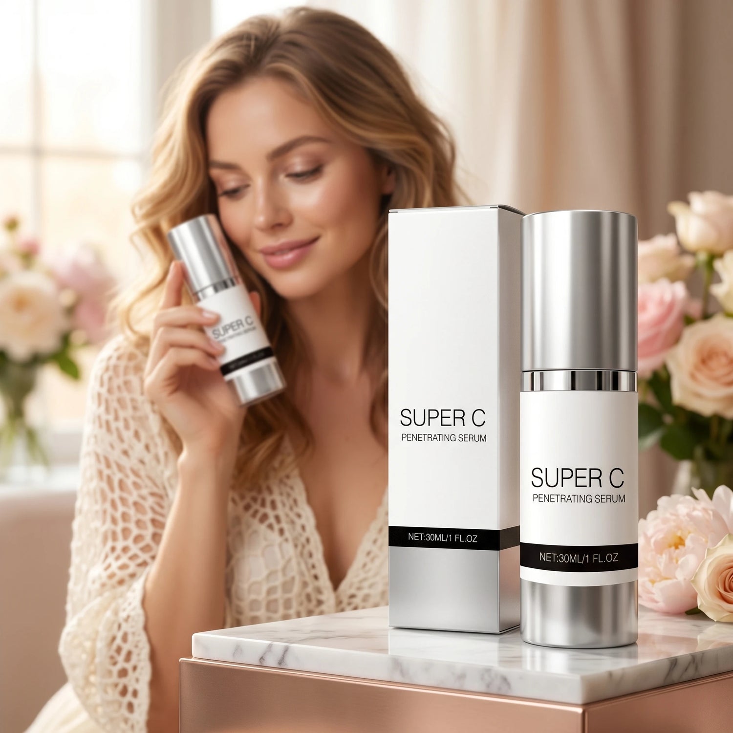 Vitamin C Face Serum – Brightening, Firming & Hydrating