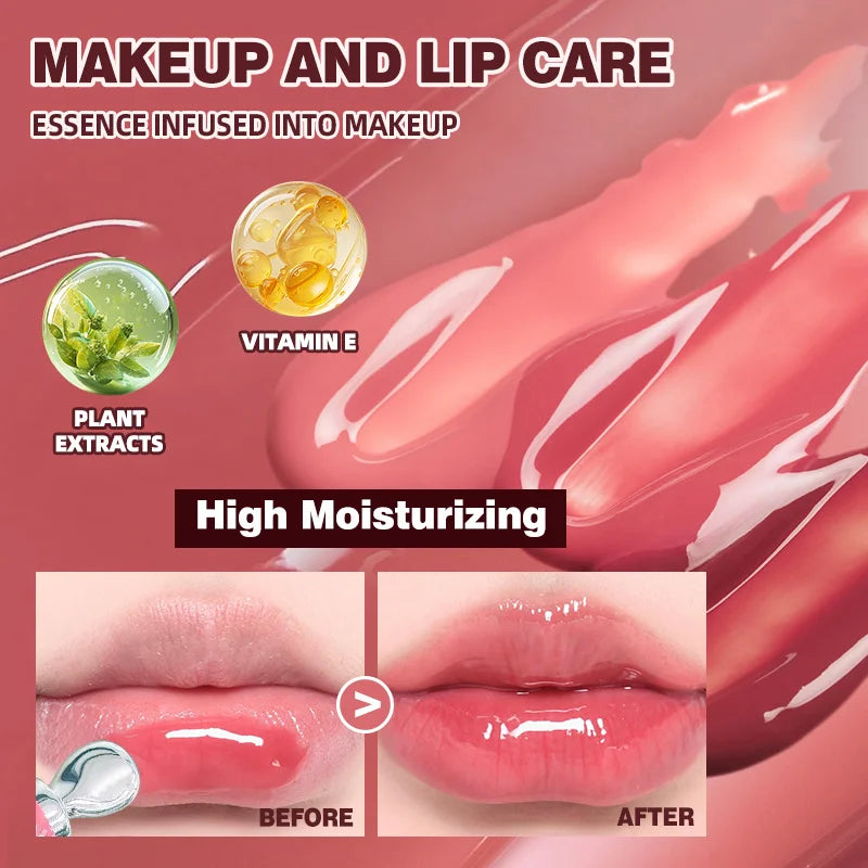 Hydrating Lip Gloss Essence – Moisturizing, Plumping Shine