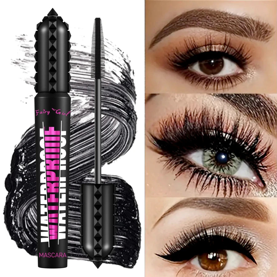 Waterproof Lengthening Mascara – Smudge-Resistant Black