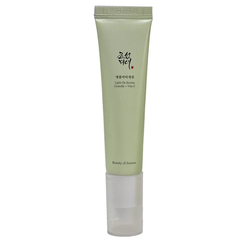 Face Serum Color Green Plum Facial Cleanser and Rice SPF50+ Sunscreen