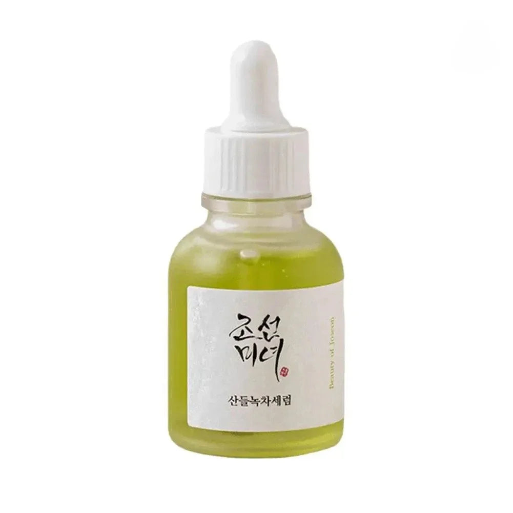 Green Tea Essence Color Green Plum Facial Cleanser and Rice SPF50+ Sunscreen