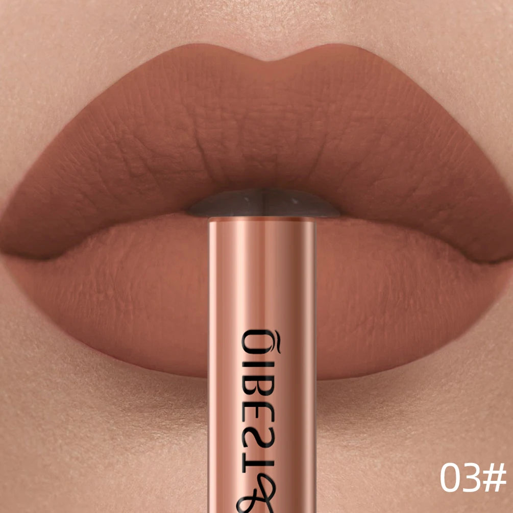 03 Color Matte Liquid Lipstick Lip Gloss – Long-Lasting Waterproof