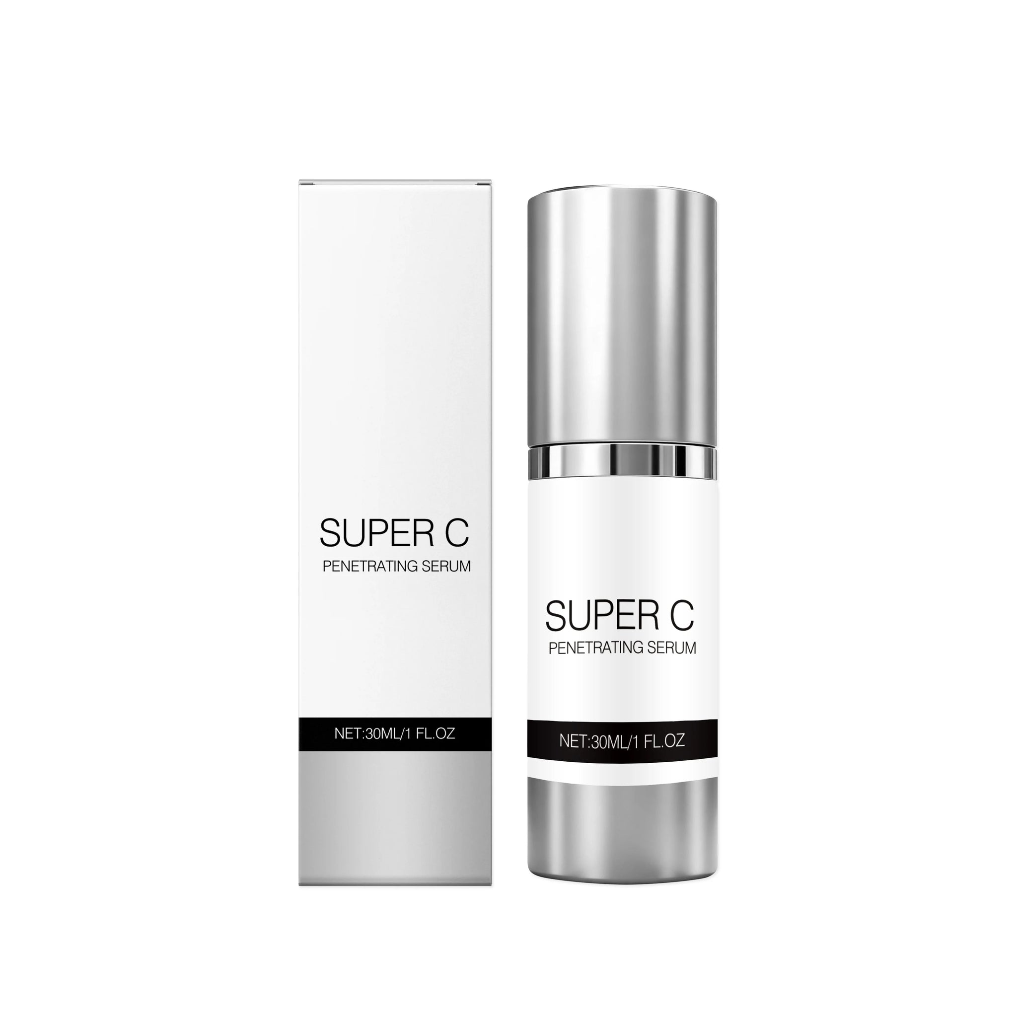30ml Boxed NET WT Vitamin C Face Serum – Brightening, Firming & Hydrating