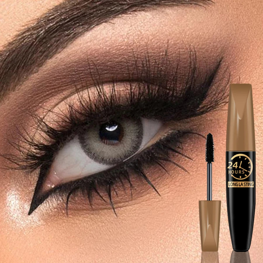 Waterproof Black Mascara – Lengthening & Curling Formula
