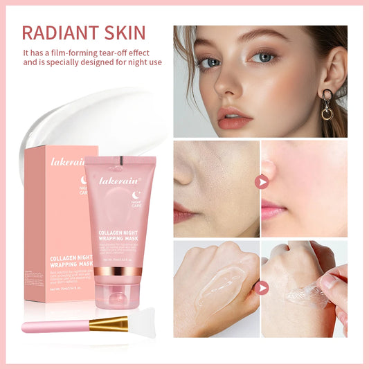 Collagen Night Peel-Off Face Mask – Hydrating & Firming