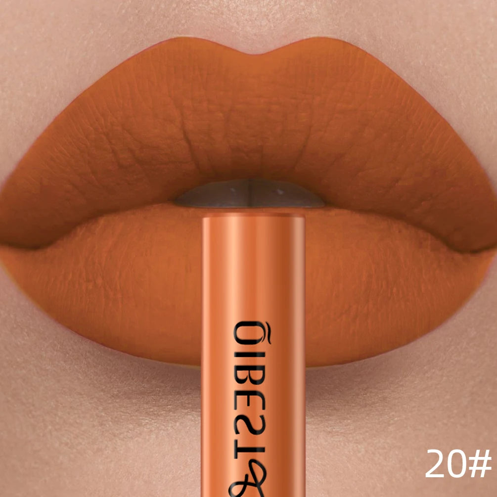 20 Color Matte Liquid Lipstick Lip Gloss – Long-Lasting Waterproof