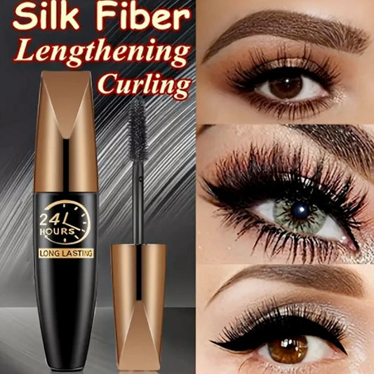 Waterproof Black Mascara – Lengthening & Curling Formula