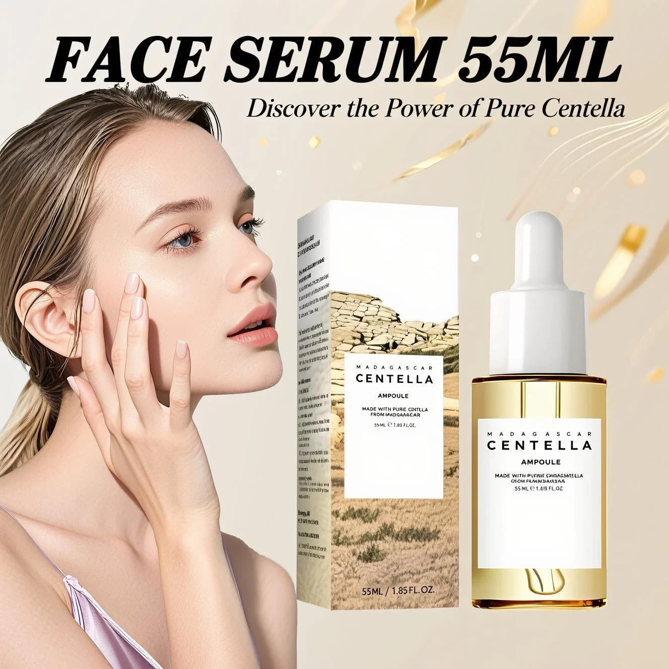 Centella Soothing Facial Toner 55 ml For Sensitive Skin