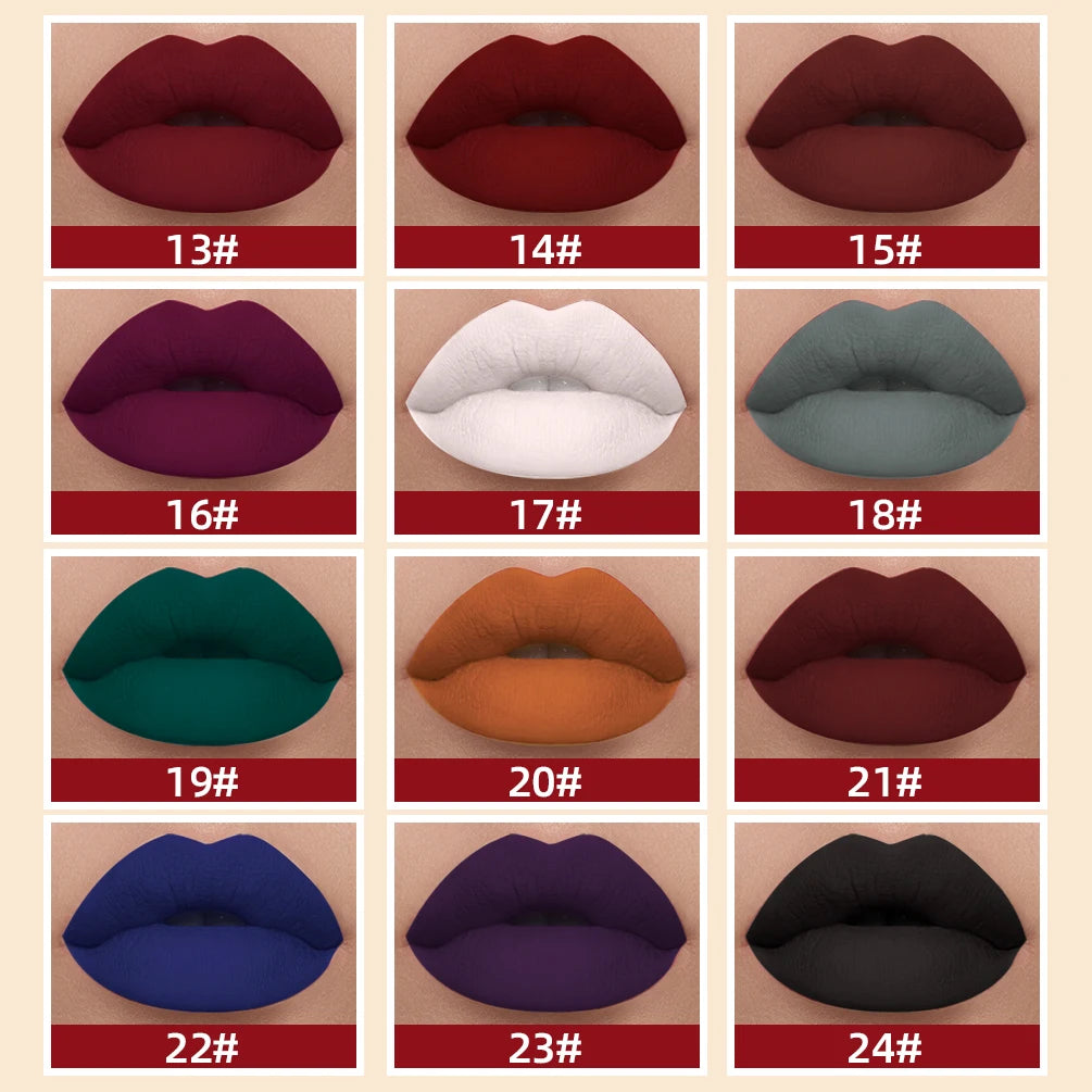 Matte Liquid Lipstick Lip Gloss – Long-Lasting Waterproof