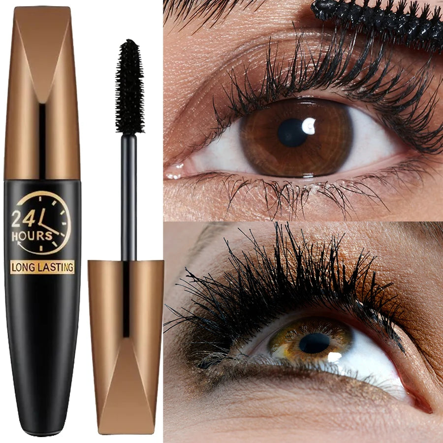 Waterproof Black Mascara – Lengthening & Curling Formula