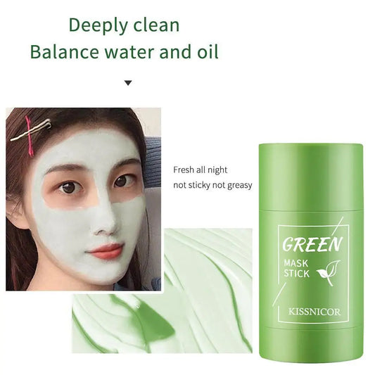 Green Tea Cleansing Stick Mask – Pore Purifying & Hydrating