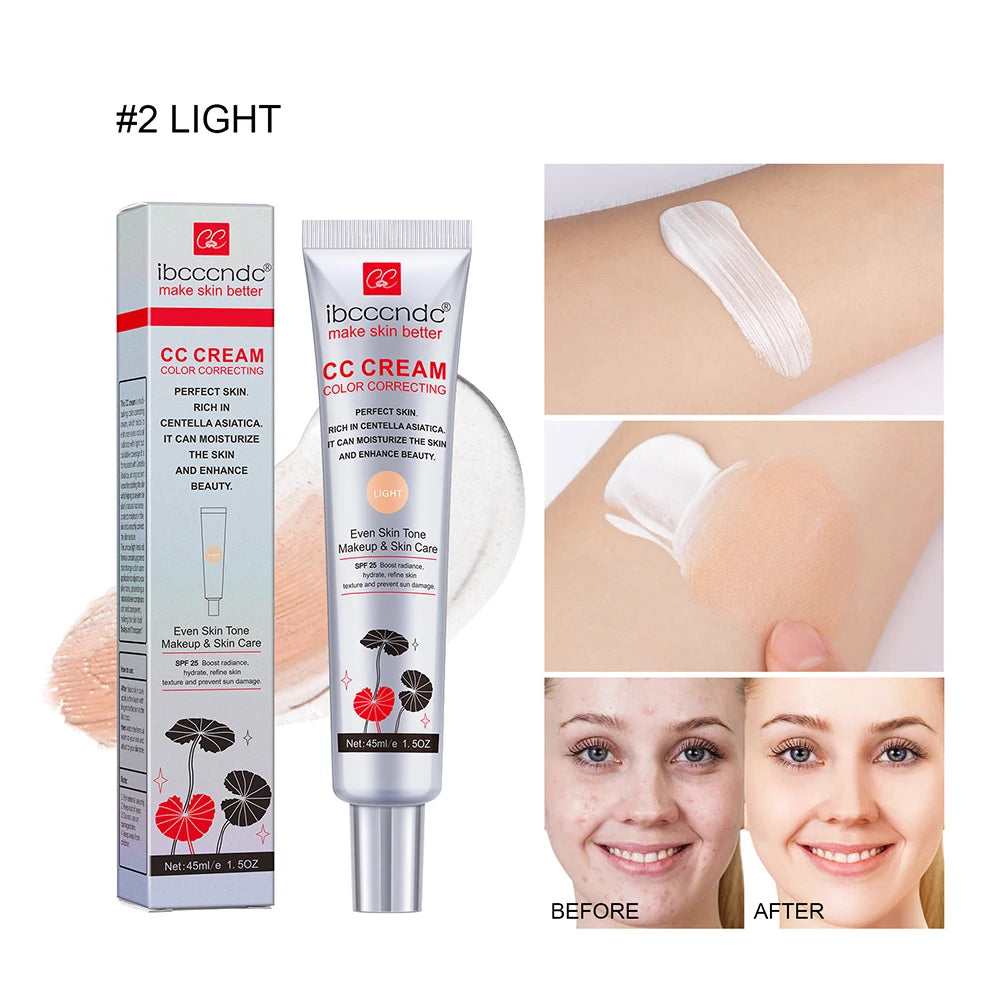 light Color Color Correcting CC Cream With Centella Asiatica 45 ml