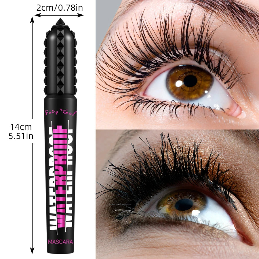 Waterproof Lengthening Mascara – Smudge-Resistant Black