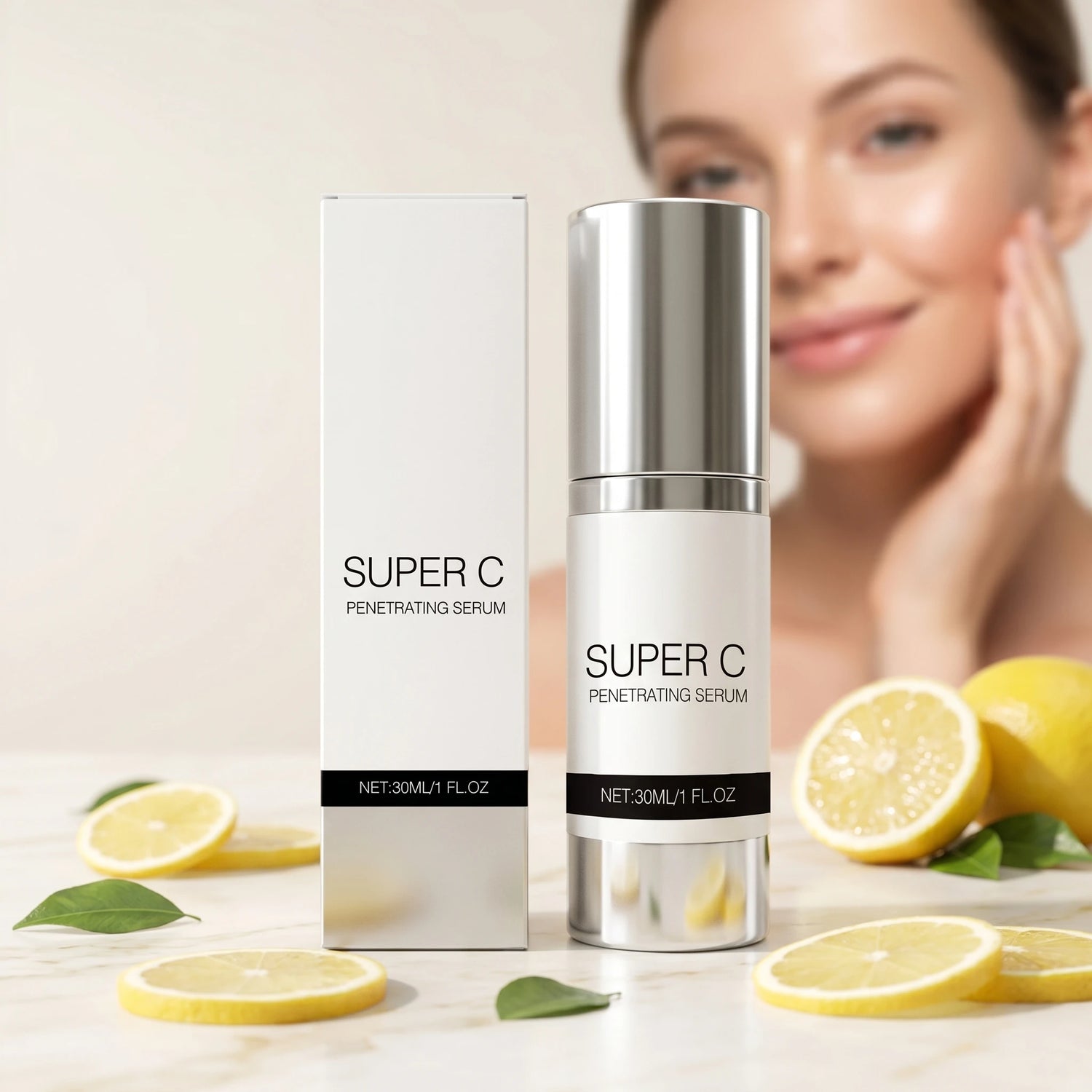 Vitamin C Face Serum – Brightening, Firming & Hydrating