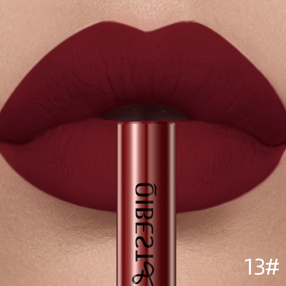 13 Color Matte Liquid Lipstick Lip Gloss – Long-Lasting Waterproof