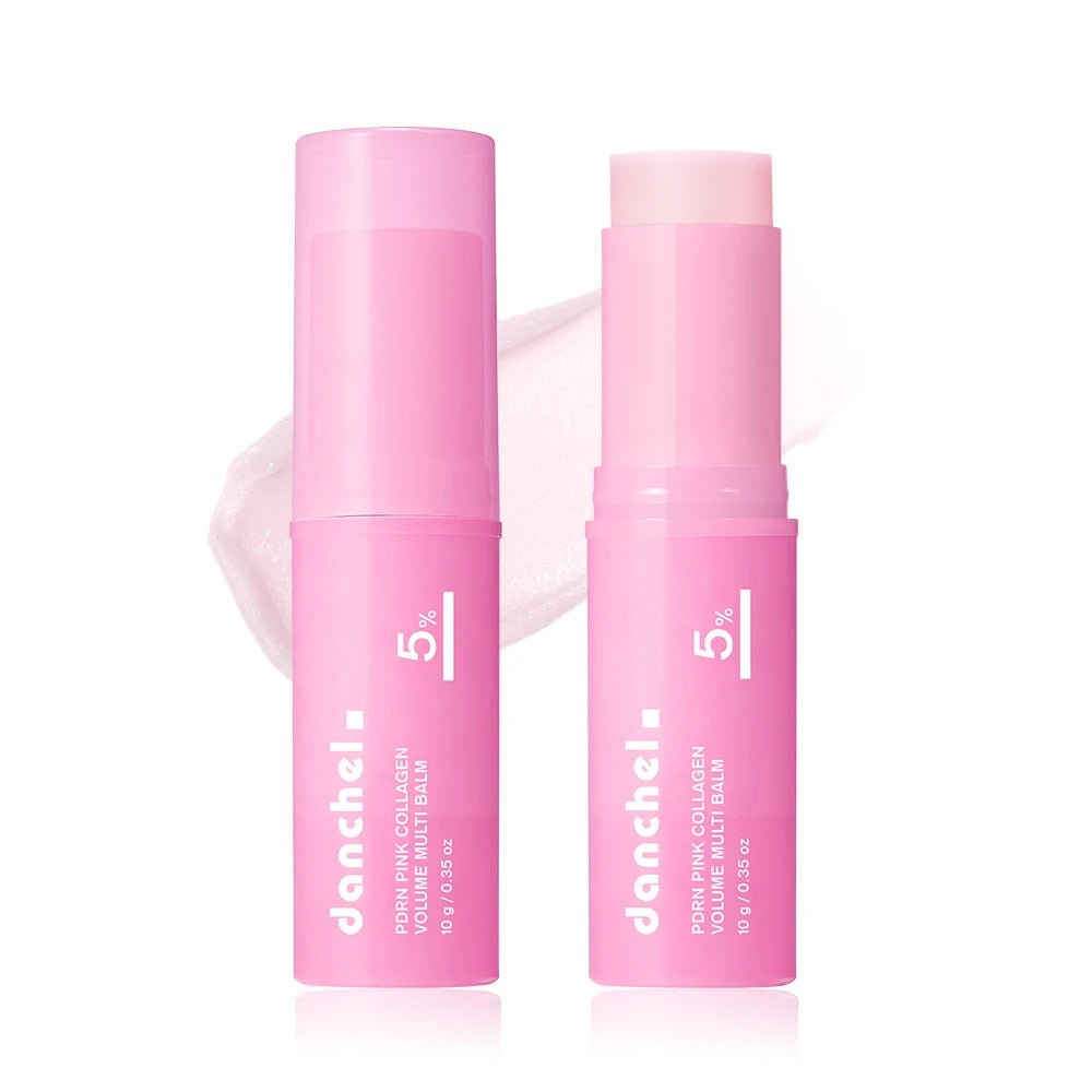 2pcs Color PDRN Pink Collagen Multi Balm Stick For Plump Radiance