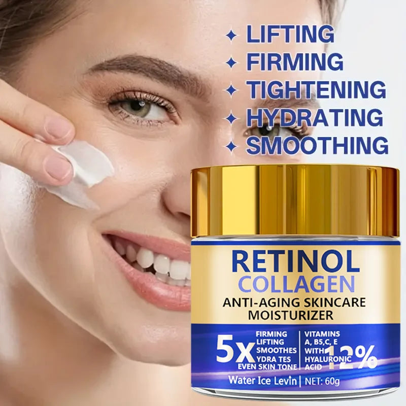 Retinol & Collagen Face Cream – Firming Moisturizer 60g