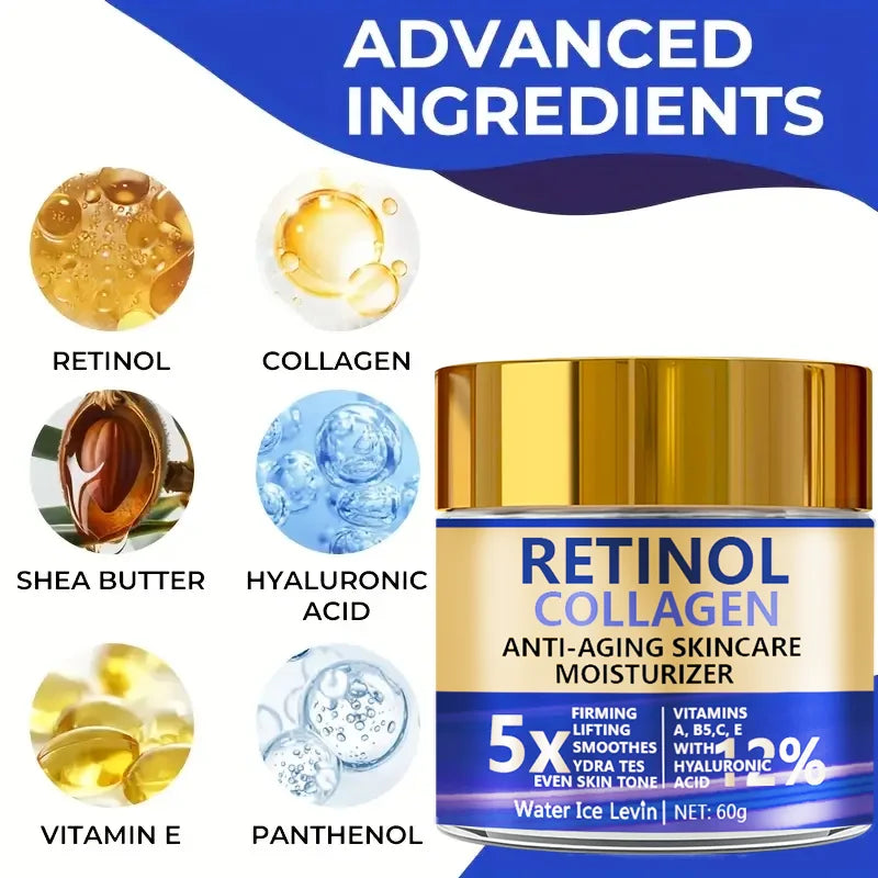 Retinol & Collagen Face Cream – Firming Moisturizer 60g