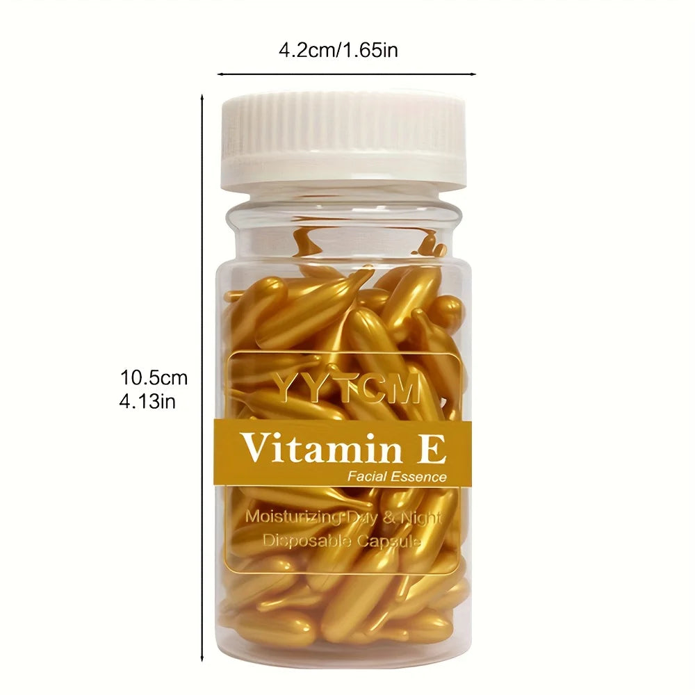Vitamin E Face Serum Capsules – Moisturizing Gel Pods