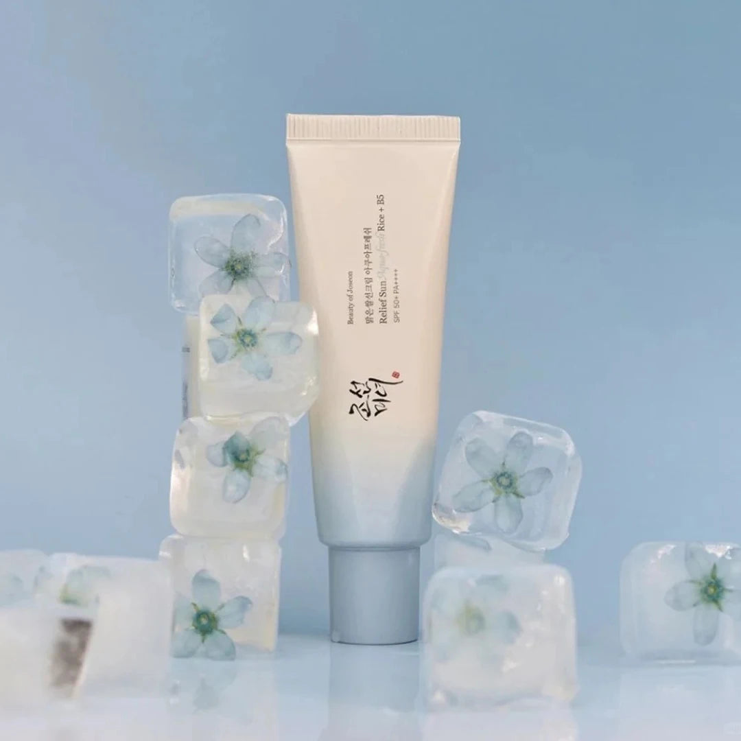 Green Plum Facial Cleanser and Rice SPF50+ Sunscreen