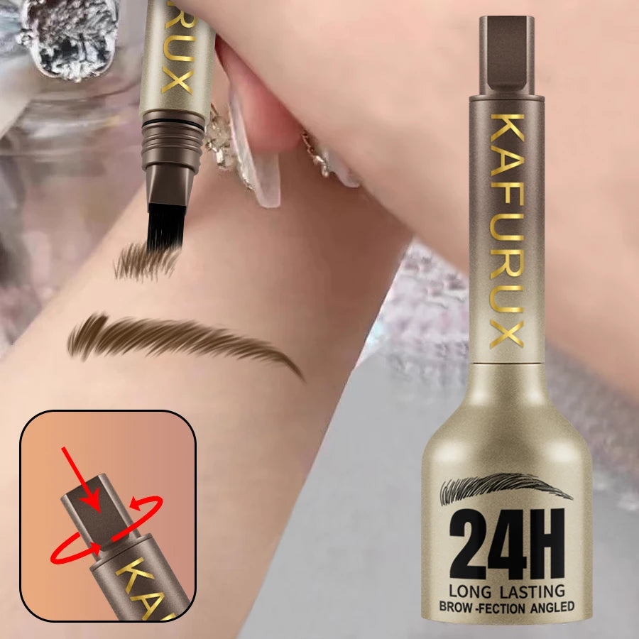 Liquid Eyebrow Dye Cream Pencil – Microblade Effect, Waterproof