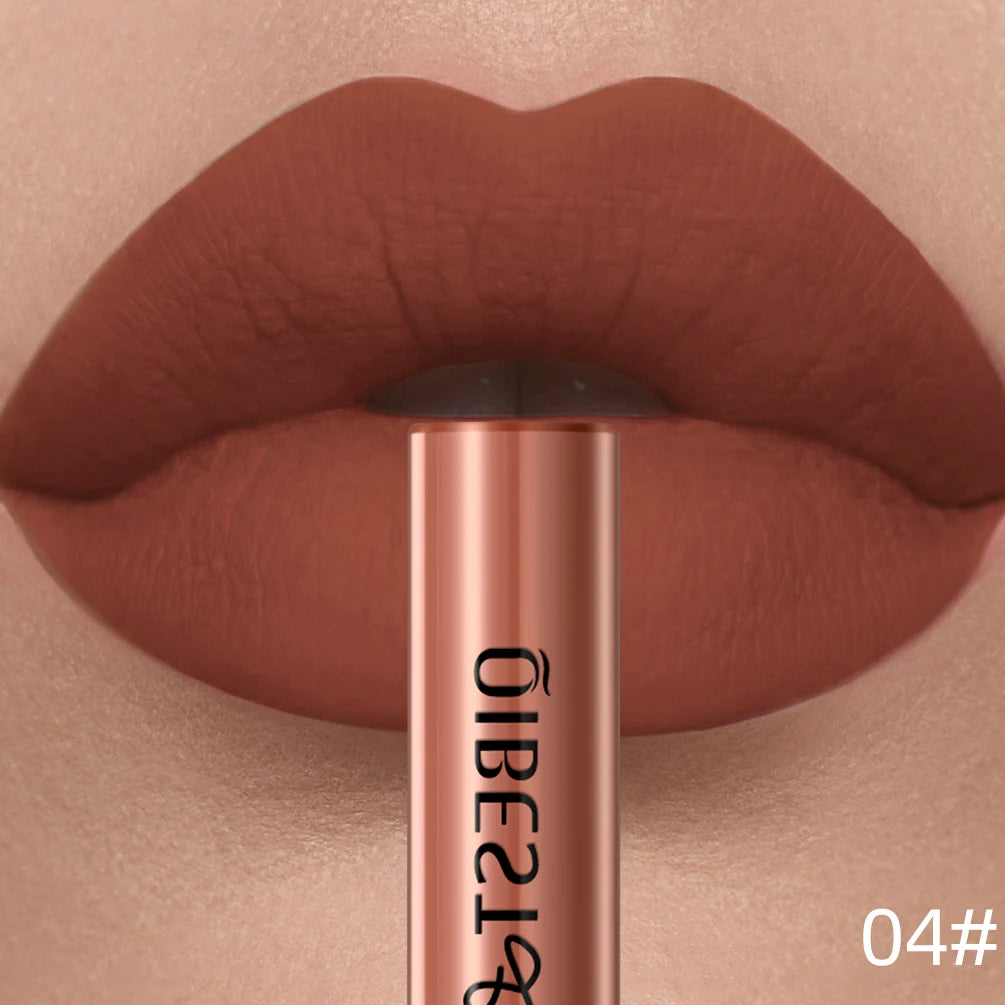 04 Color Matte Liquid Lipstick Lip Gloss – Long-Lasting Waterproof