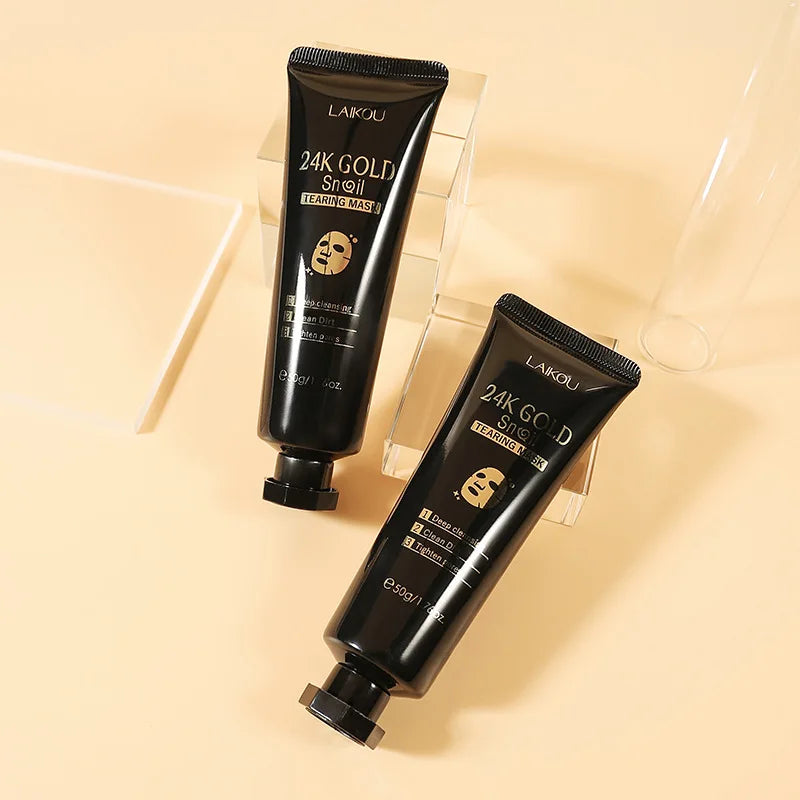 24K Gold Peel-Off Face Mask – Pore Care & Hydration