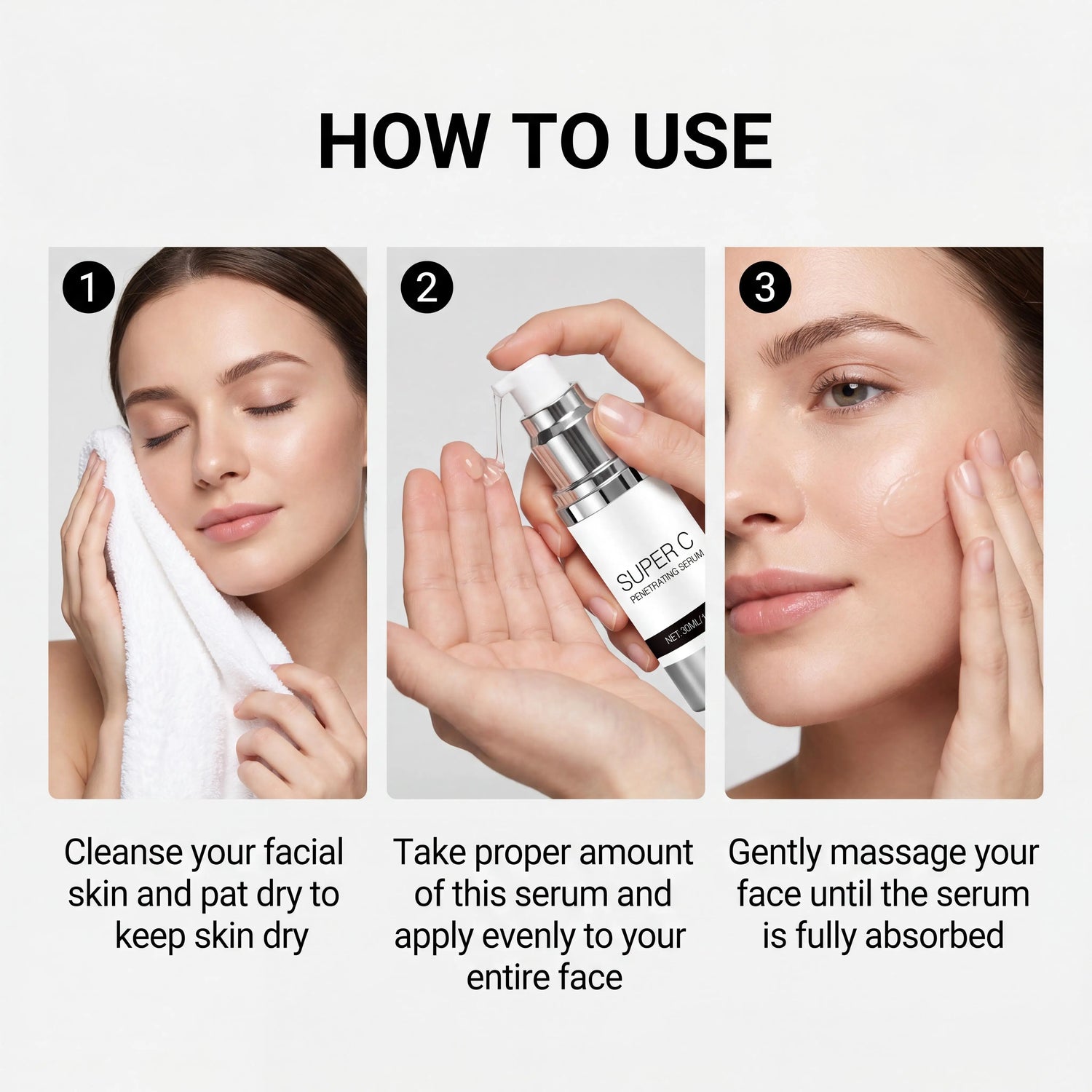 Vitamin C Face Serum – Brightening, Firming & Hydrating