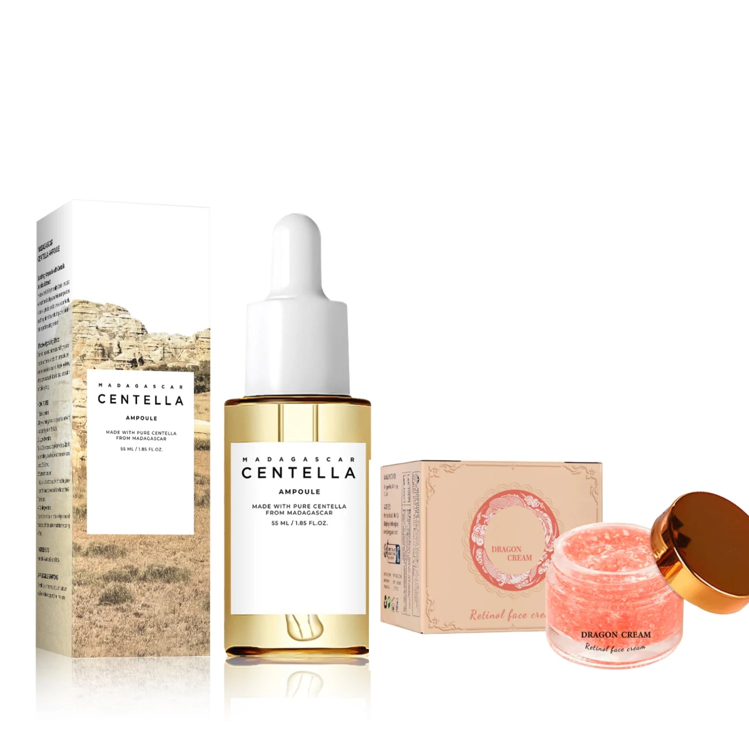 Skin Care Set Color Centella Soothing Facial Toner 55 ml For Sensitive Skin