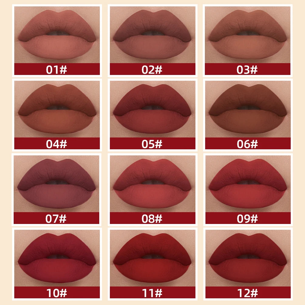 Matte Liquid Lipstick Lip Gloss – Long-Lasting Waterproof