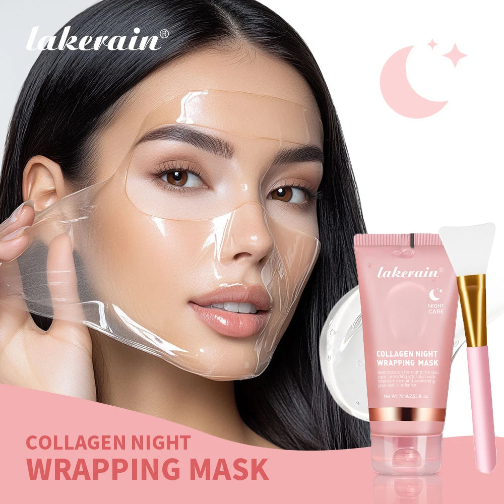 Collagen Night Peel-Off Face Mask – Hydrating & Firming