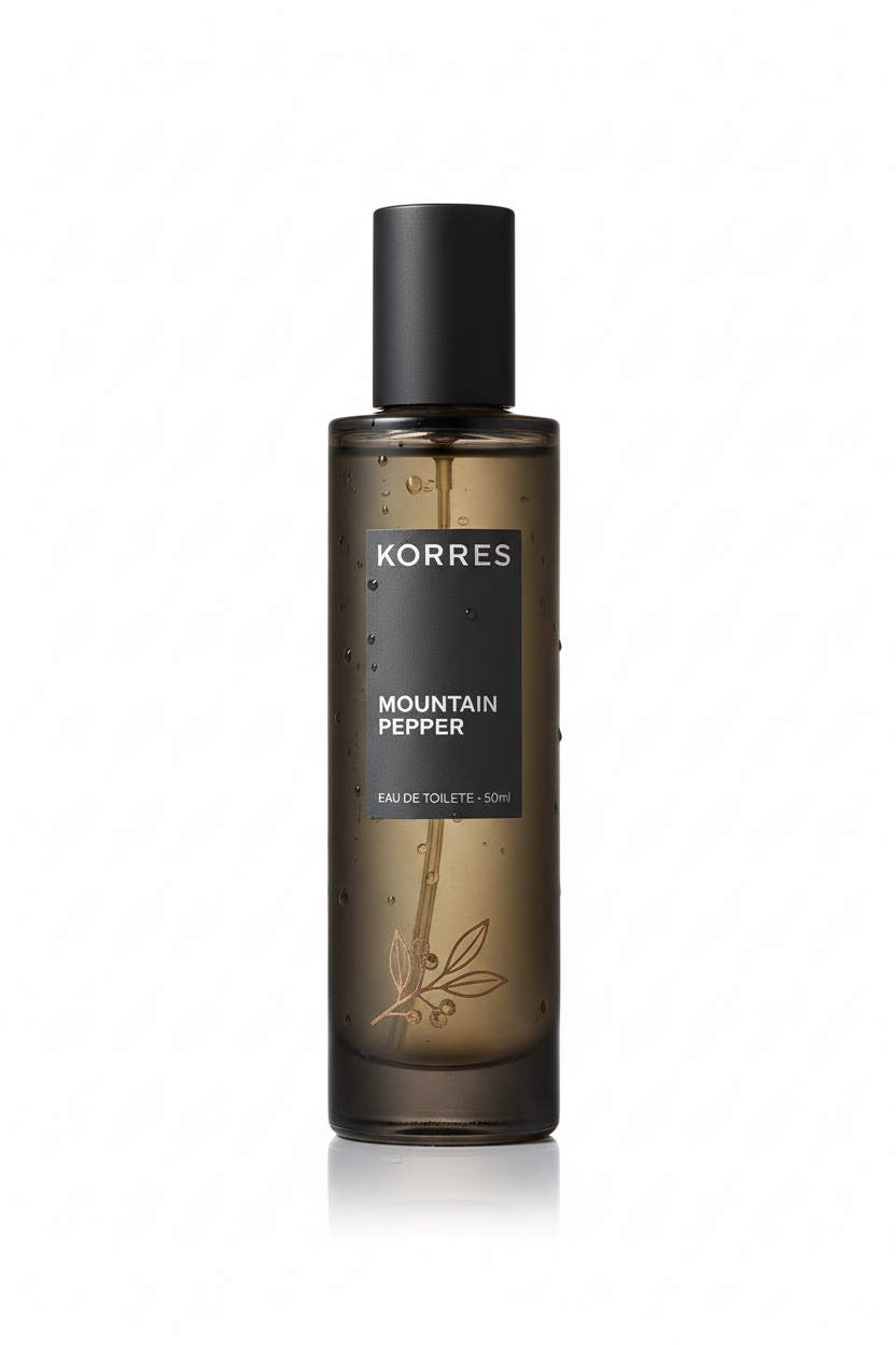Korres, Mountain Pepper, Eau De Toilette, Unisex, 50 ml