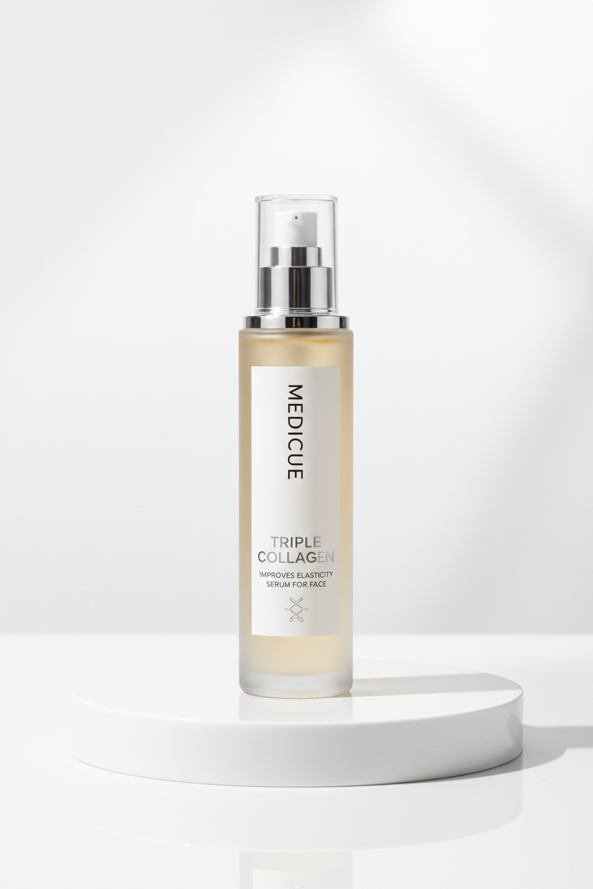 Medicube, Triple Collagen, Improves Elasticity, Serum, For Face, 55 ml