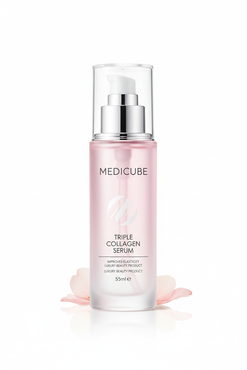 Medicube, Triple Collagen, Improves Elasticity, Serum, For Face, 55 ml