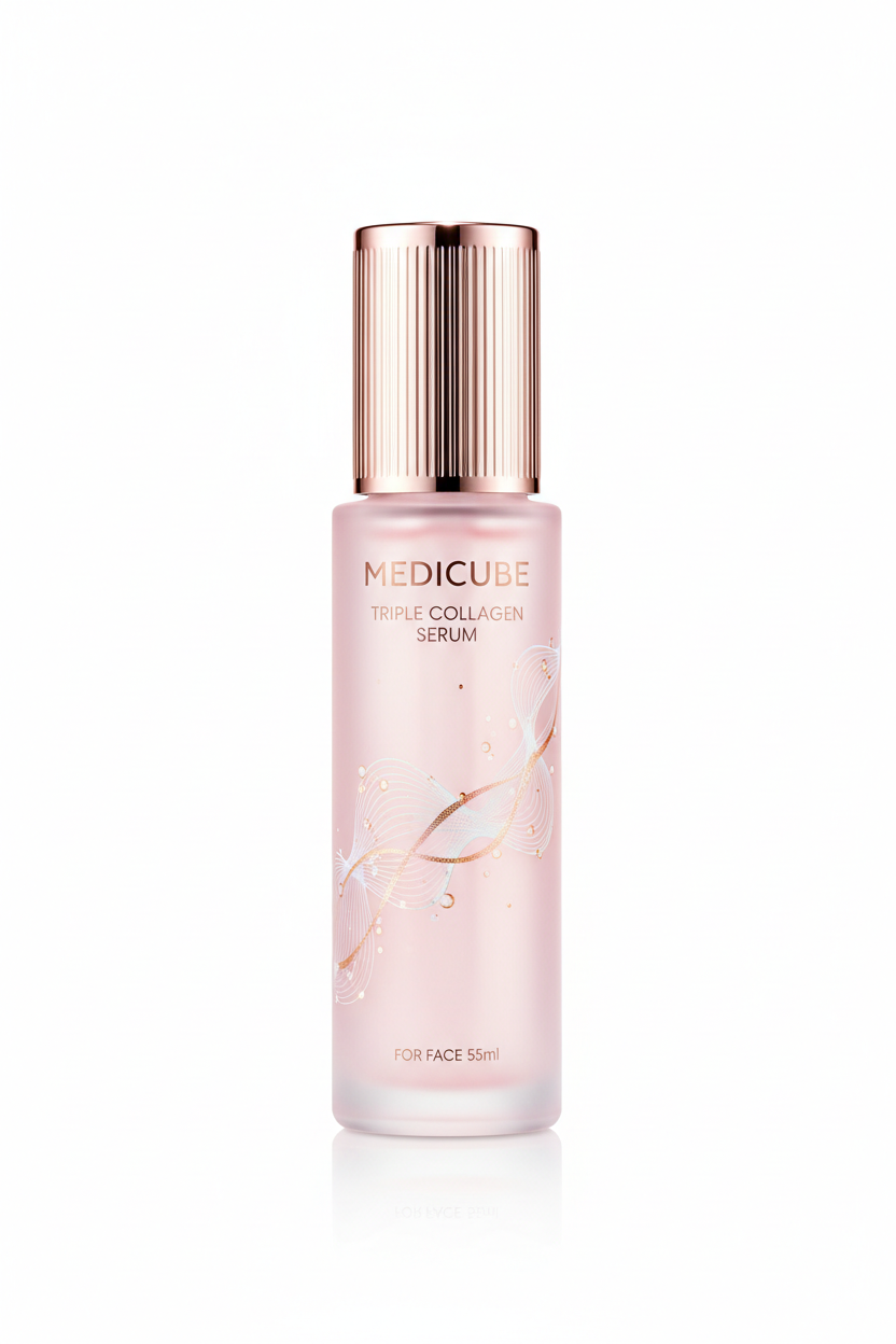 Medicube, Triple Collagen, Improves Elasticity, Serum, For Face, 55 ml